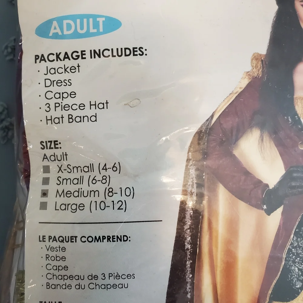 Dazzling Ringmaster The Greatest Showman Adult Halloween Costume M - Picture 9 of 10